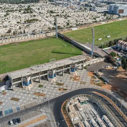 אצטדיון בת ים ממבט על