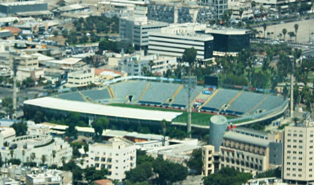 אצטדיון בלומפילד ביפו במבט מהאוויר, 2013